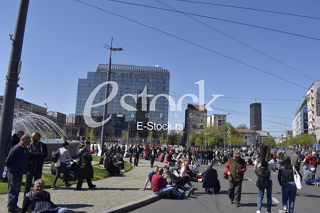 Blokada Beograda 13. April