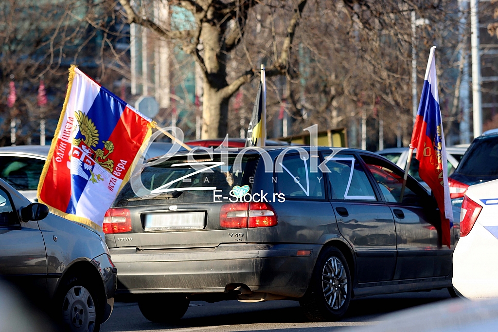 VOŽNJA PODRŠKE RUSIJI