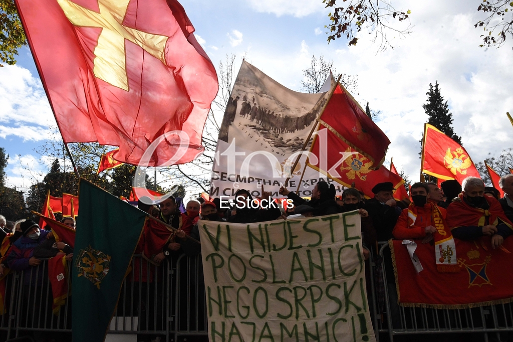 Podgorica protest