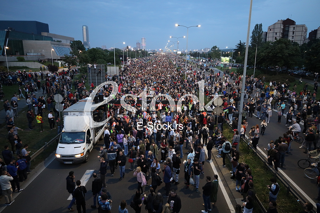 Protest Srbija protiv nasilja