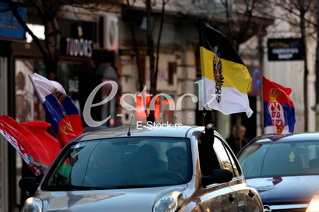 VOŽNJA PODRŠKE RUSIJI