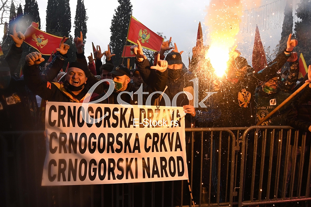 Podgorica protest