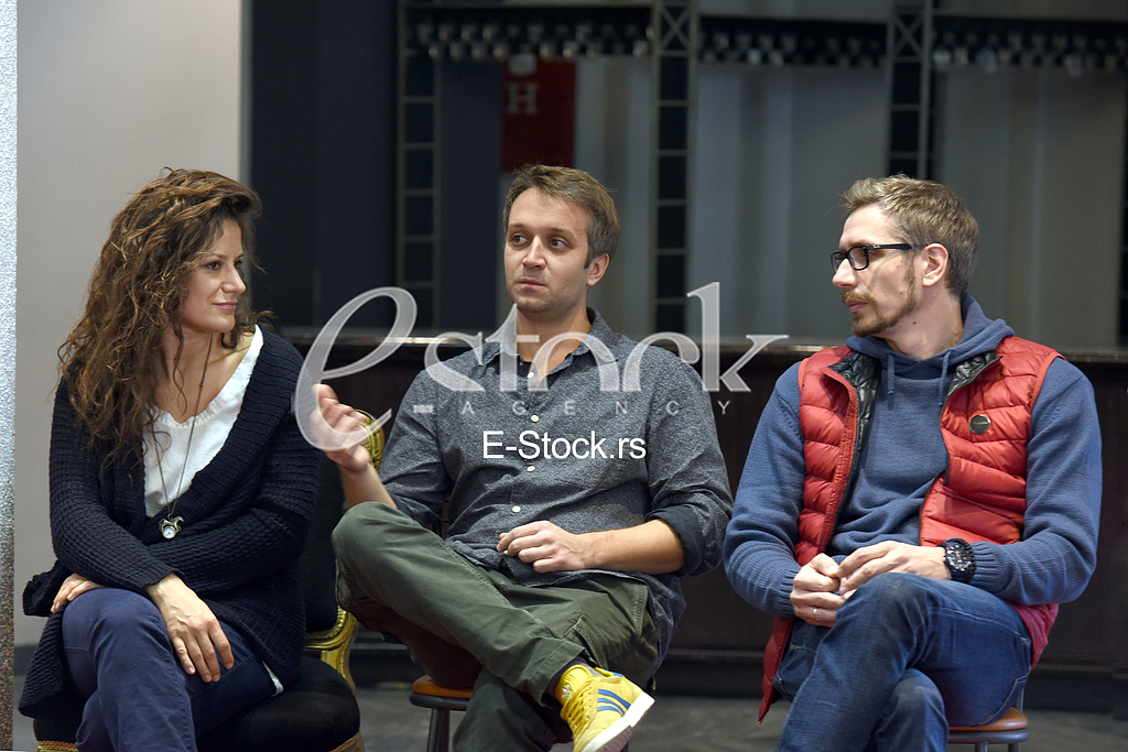 Press conference for the play 