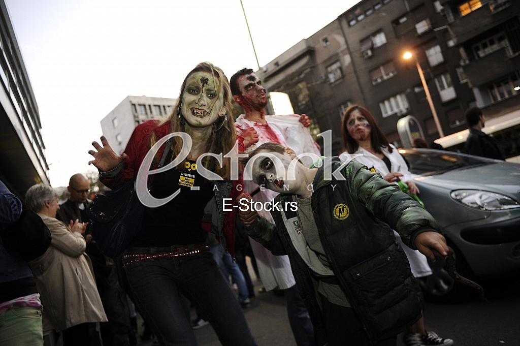 Zombie Day of walking dead