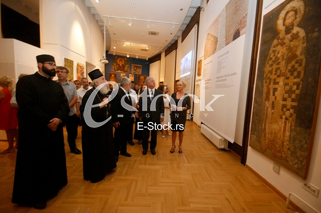 Opening of the exhibition Saint Sava in the Historical Museum of Serbia