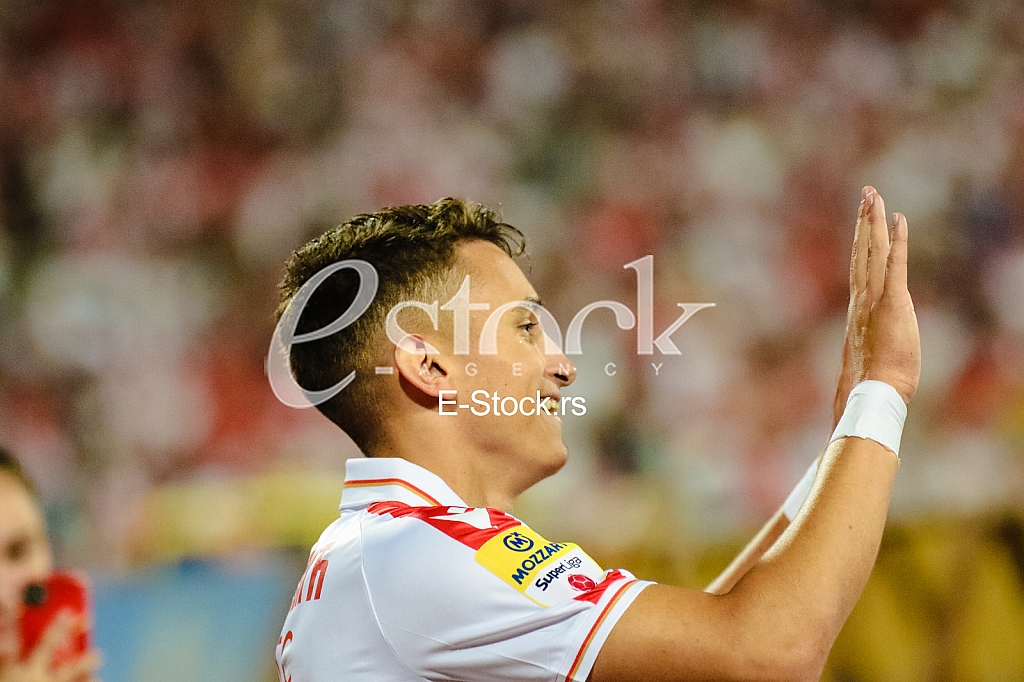FUDBAL - 3. kolo kvalifikacija za Ligu sampiona: Crvena zvezda - Pjunik