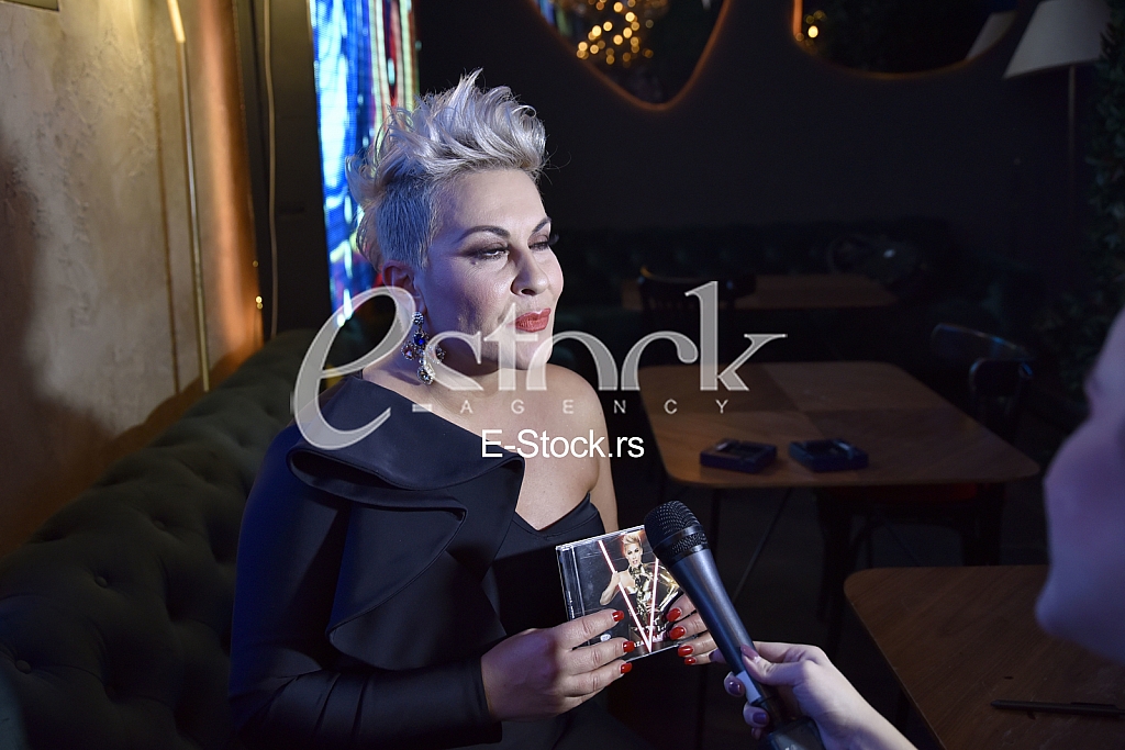 Indira Levak, a former member of the Colonia music group is promoting a new music album