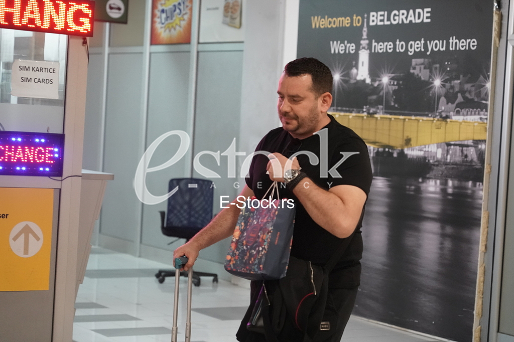 Poznati na beogradskom aerodromu