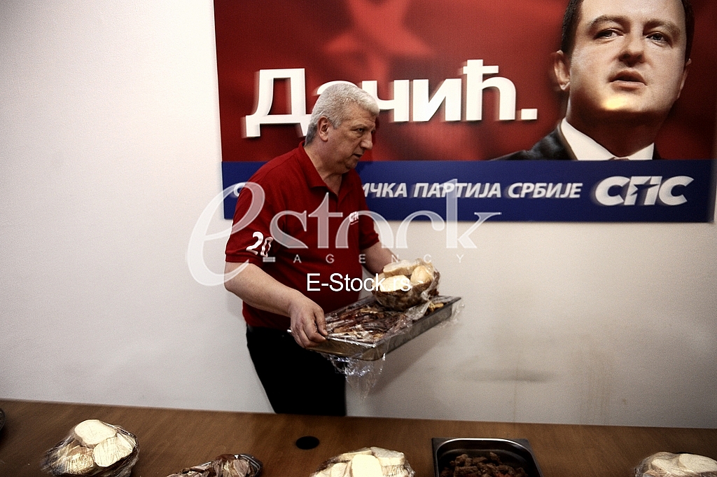 Election night in Serbia 2016 SPS