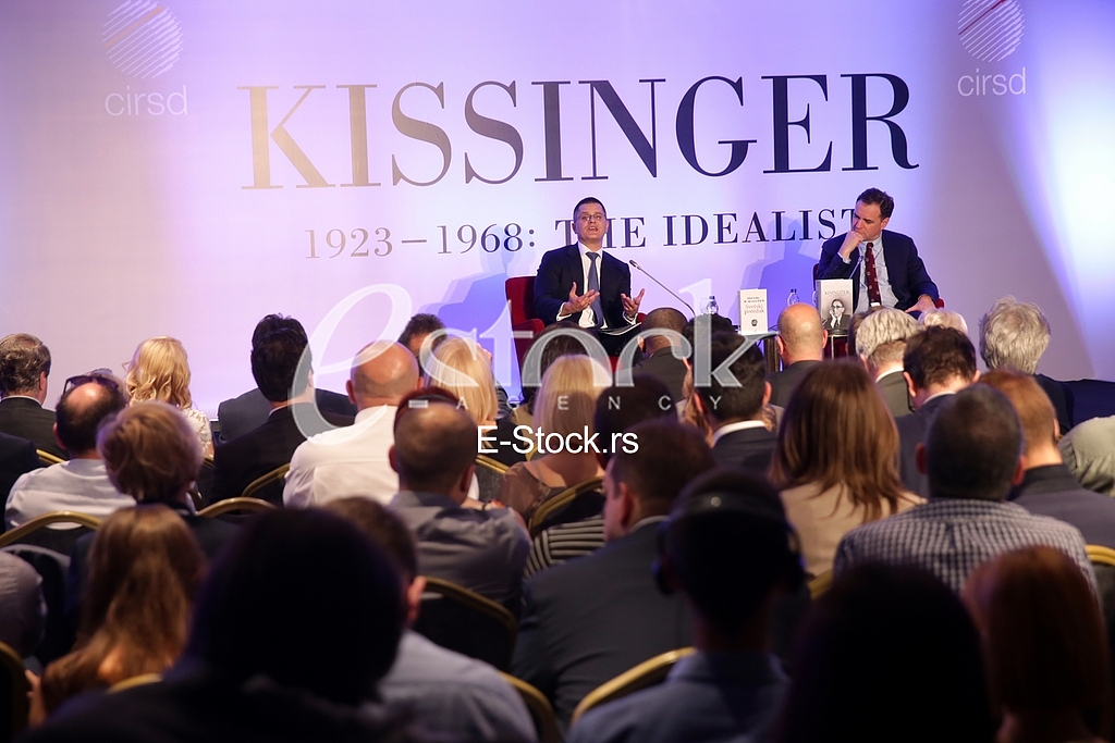 Promotion of the book Henry Kissinger