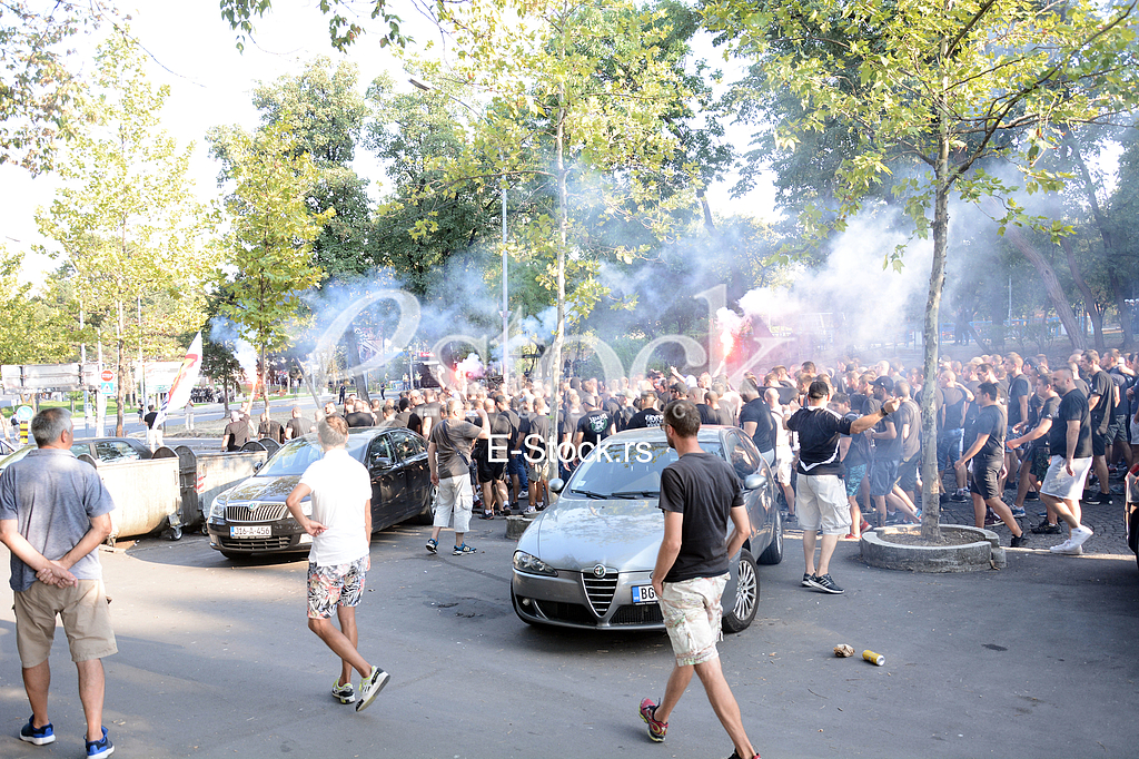 FC Red Star_FC Partizan, football game, 155 derby match.