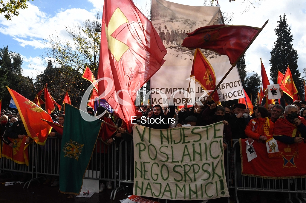 Podgorica protest
