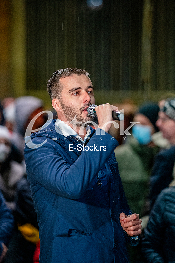 PROTEST - Kreni Promeni ispred predsedništva PROTEST - Kreni Promeni ispred predsedništva