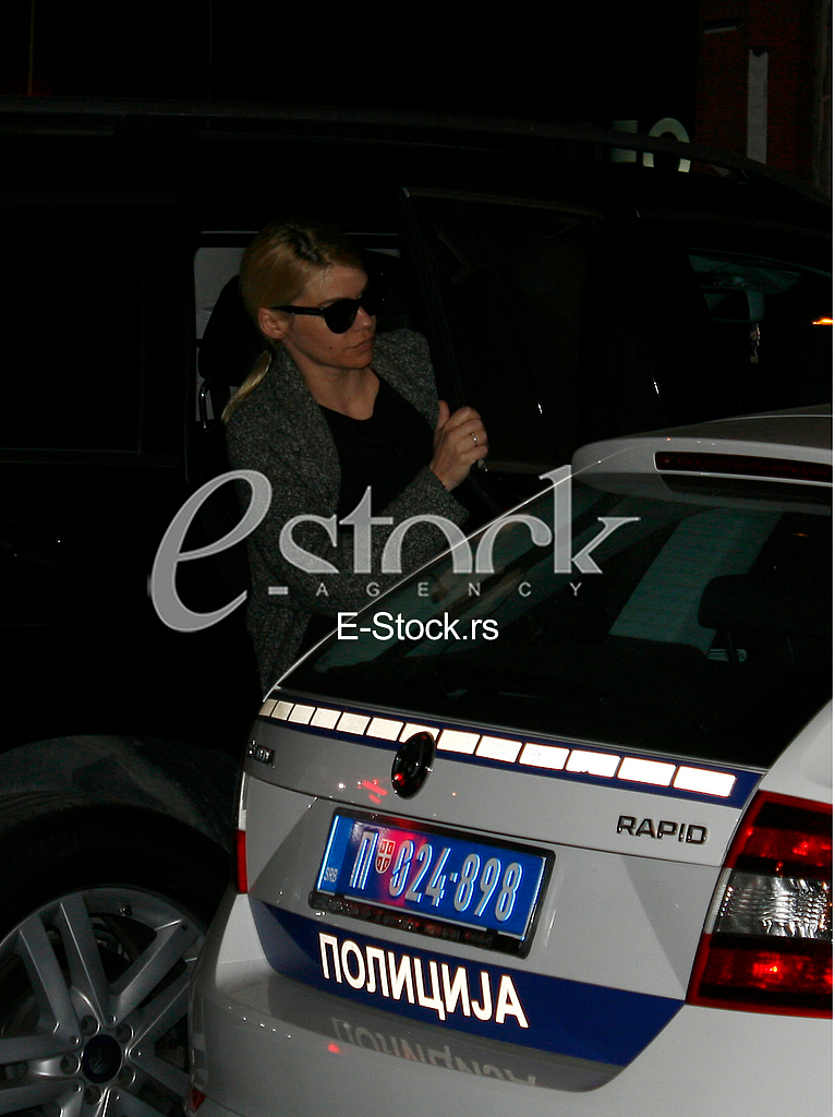 natasa bekvalac dobila batine, policijska stanica, prijava nasilja