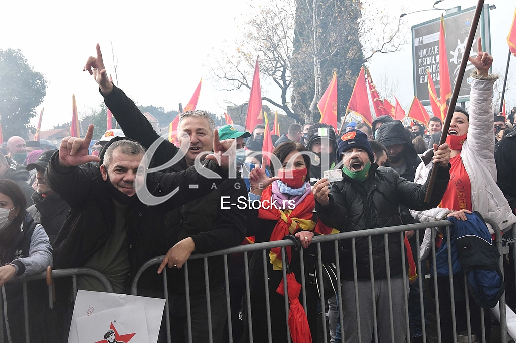 Podgorica protest