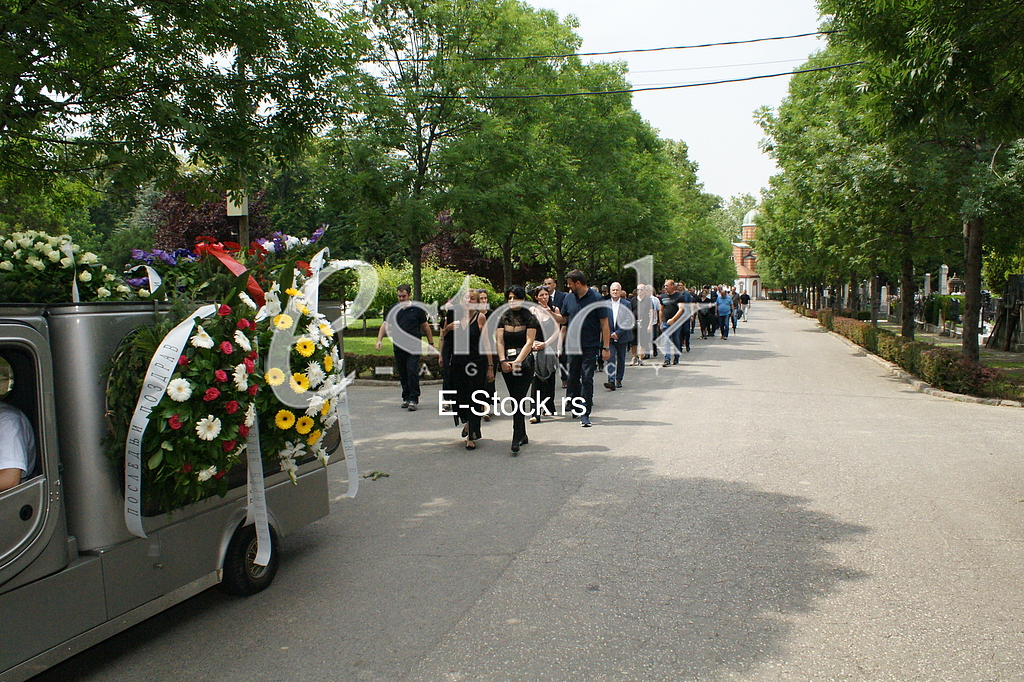 Sahrana Predraga Pece Jeremica