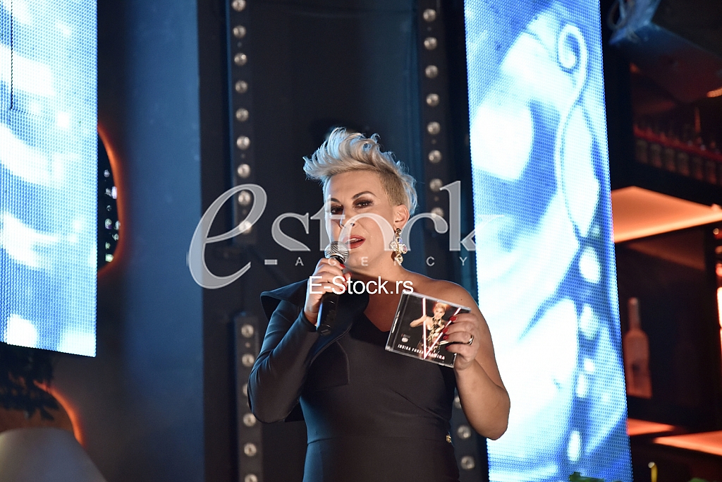 Indira Levak, a former member of the Colonia music group is promoting a new music album