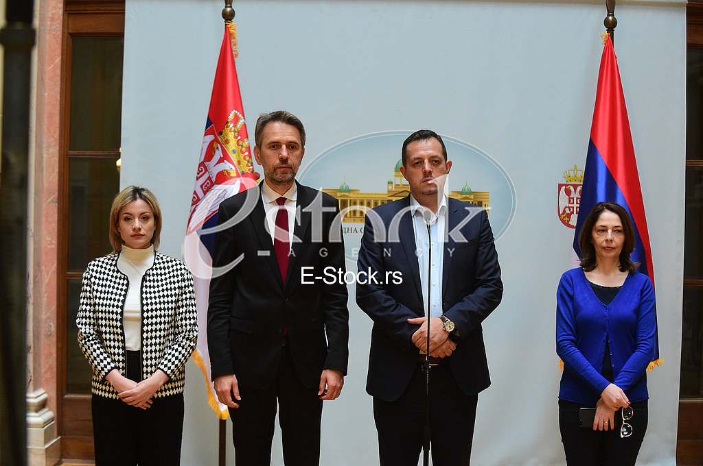 Hana Adrovic, Sasa Radulovic. Vojin Biljic i Branka Stamenkovic