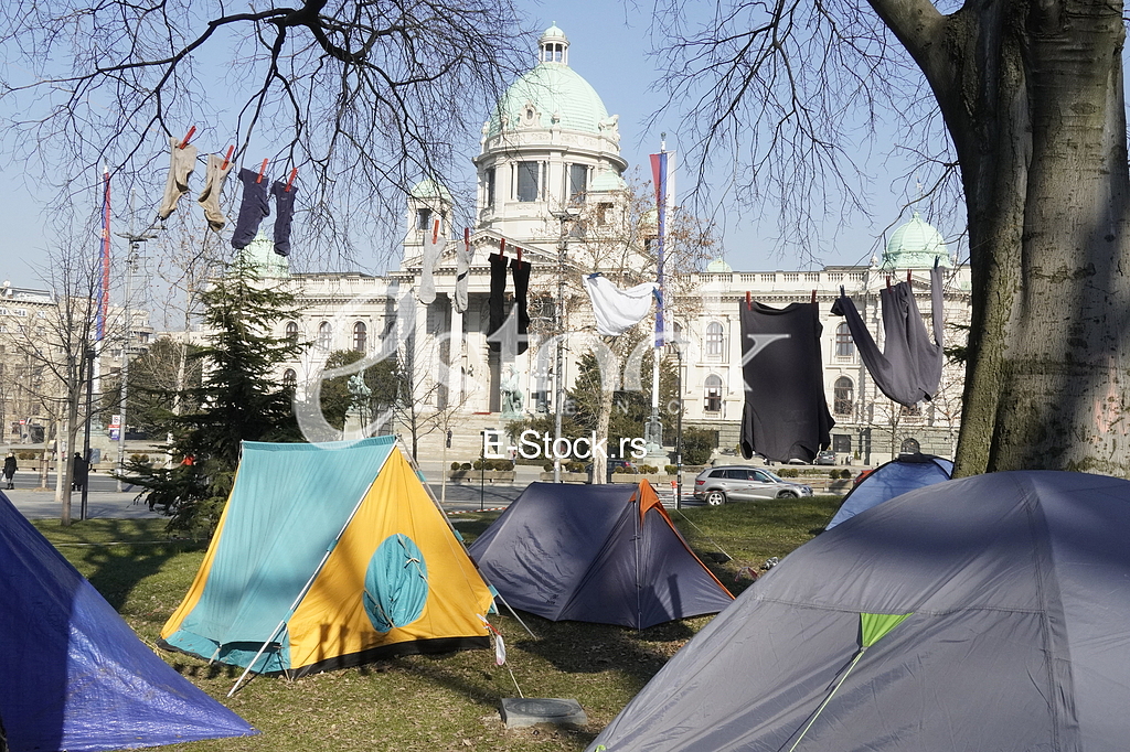 Protest ratnih veterana i vojnih invalida