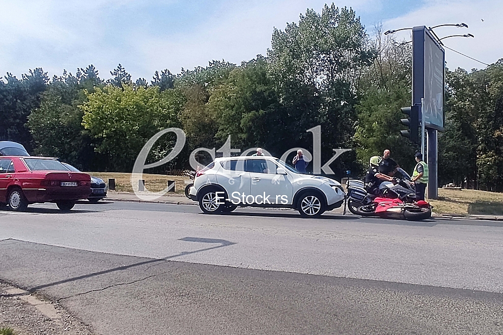 Saobracajna nezgoda motociklista