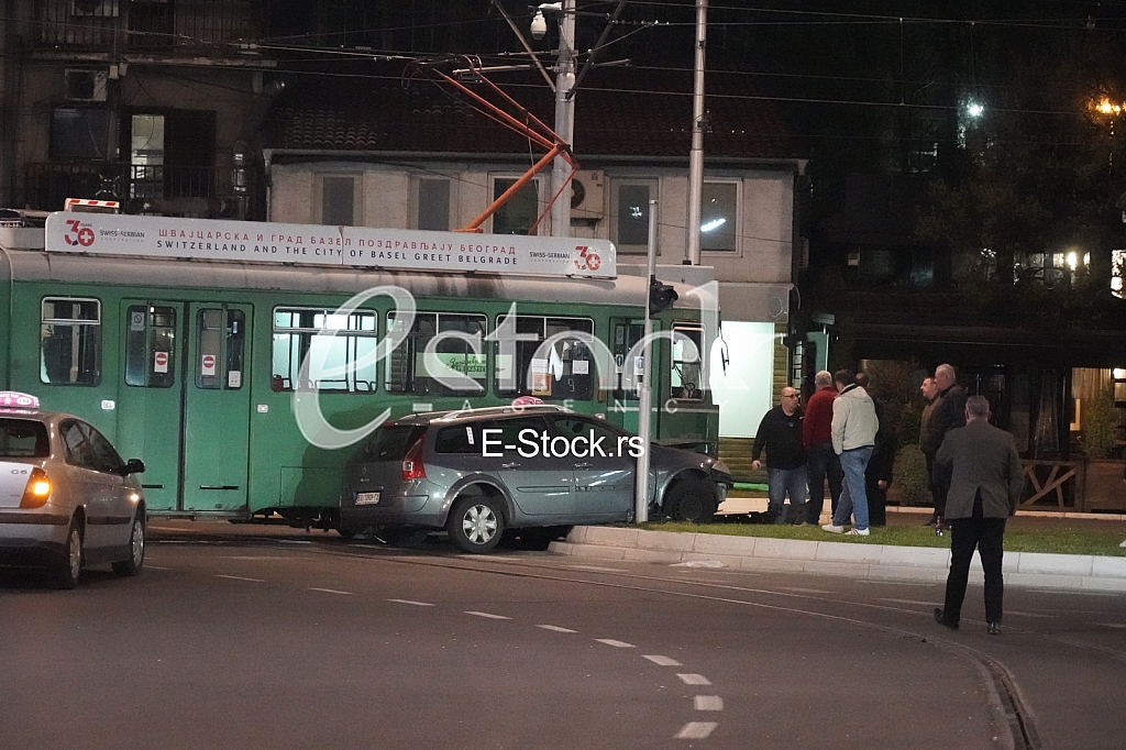Saobracajna nezgoda na Autokomandi