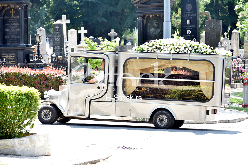 The funeral of a twenty-two year old Ognjen Ikac.