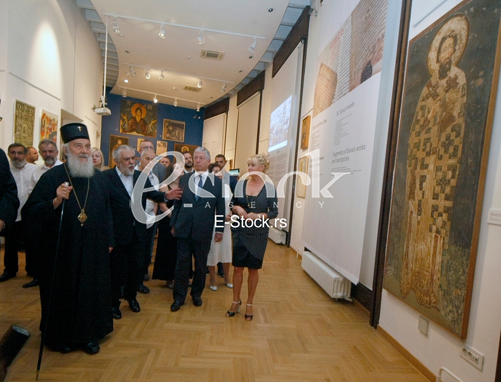 Opening of the exhibition Saint Sava in the Historical Museum of Serbia