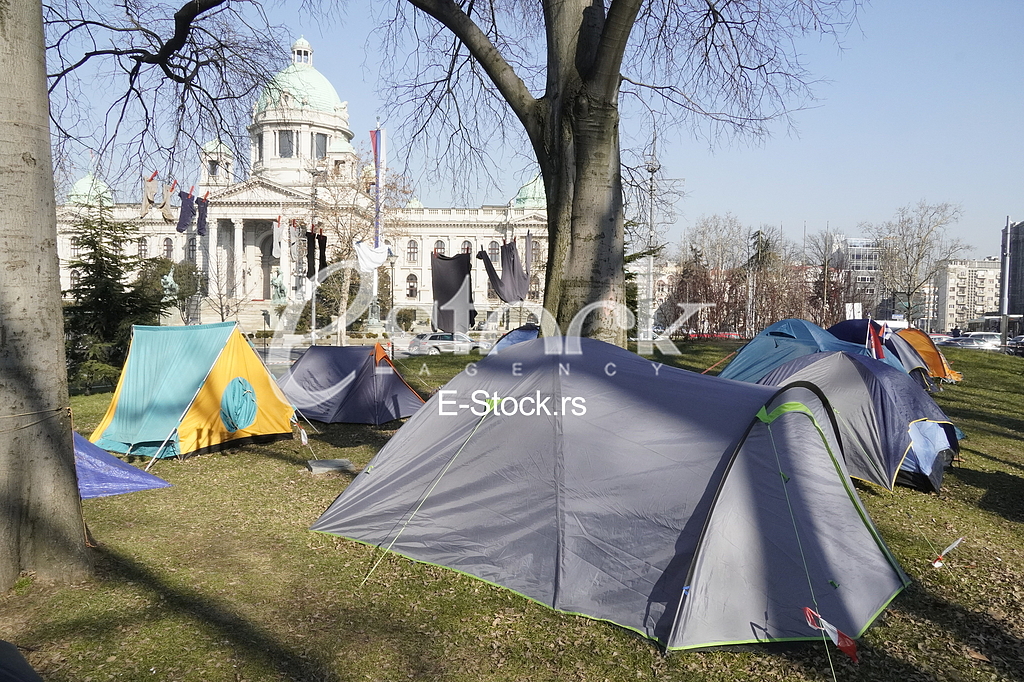 Protest ratnih veterana i vojnih invalida