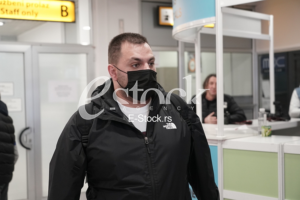 Slobodan Veljkovic Cobi dolazak aerodrom