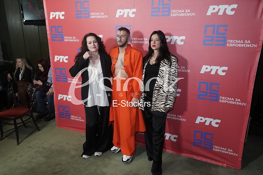 Ivana Peters, Savo Perovic,  Ivana Rasic Sajsi MC