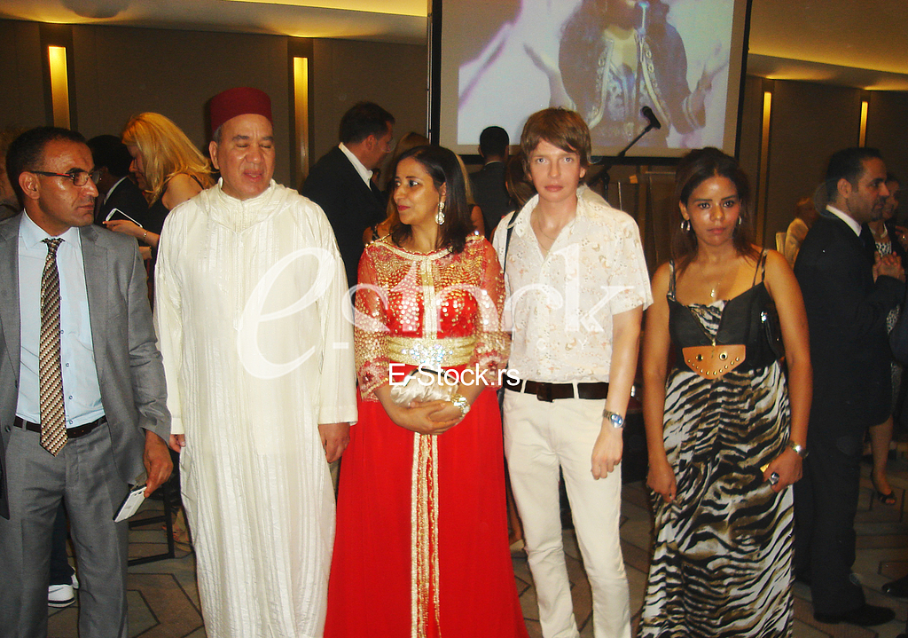 Sasa Milivojev,  Mr. Abdellah Zegour - the Ambassador of the Kingdom of Morocco