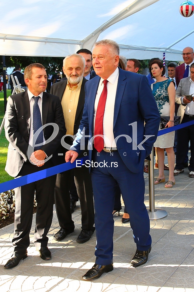 The traditional reception at the residence of the US ambassador
