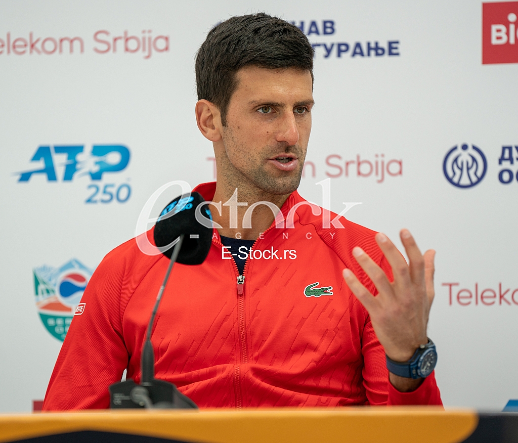 Tenis: ATP 250 Serbia open, Novak Đoković - Karen Khachanov