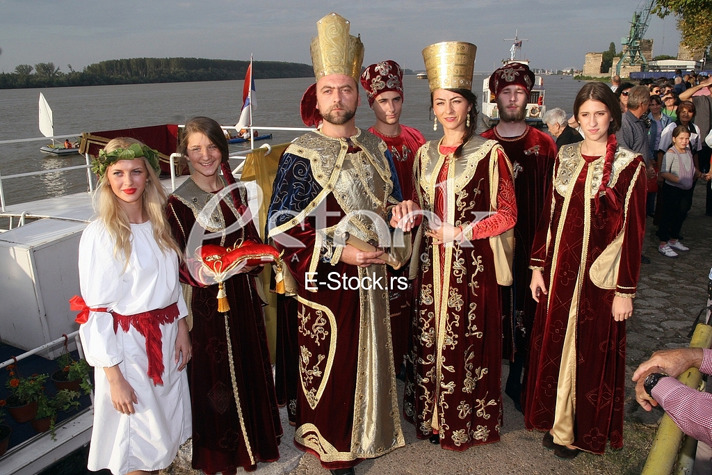 The festive parade on the occasion of Smederevo Autumn The festive parade on the occasion of Smederevo Autumn