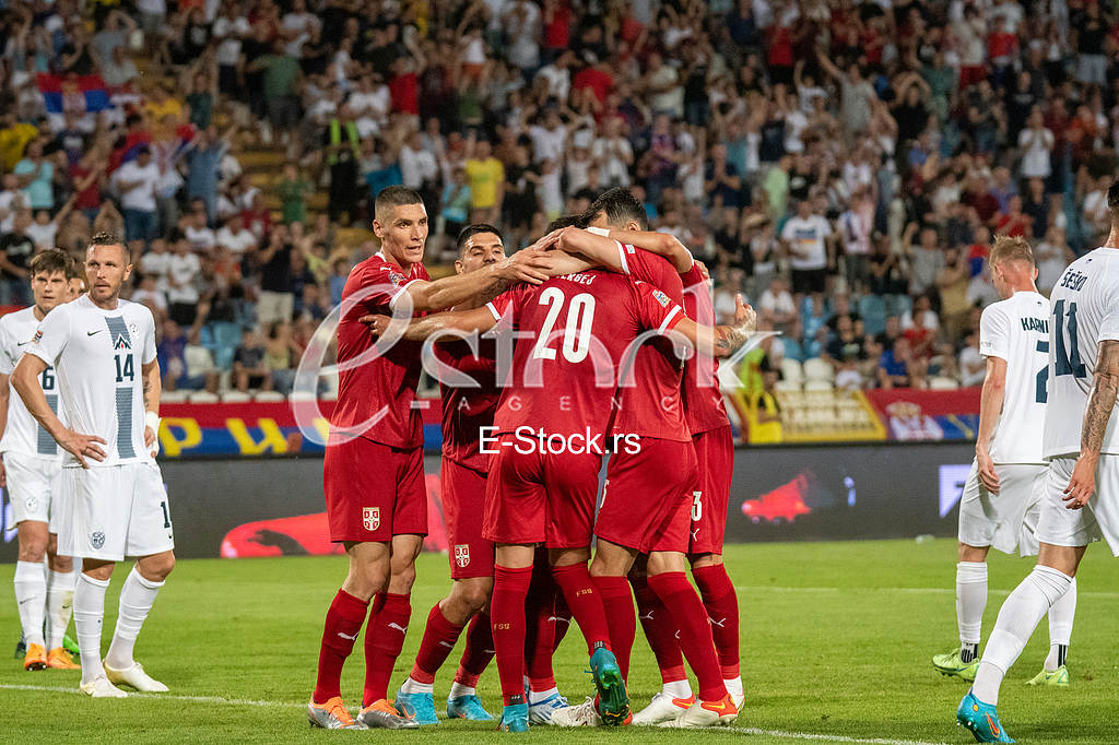 Fudbal: UEFA Liga nacija: Srbija - Slovenija
