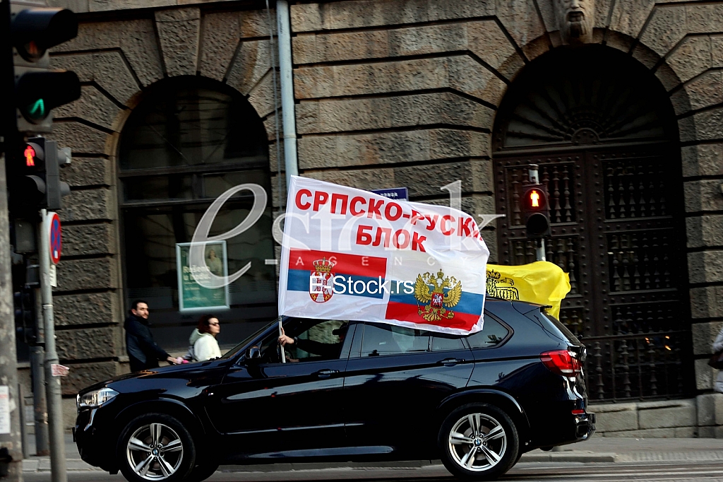 VOŽNJA PODRŠKE RUSIJI
