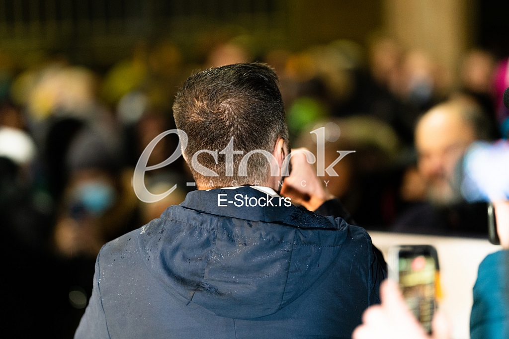 PROTEST - Kreni Promeni ispred predsedništva PROTEST - Kreni Promeni ispred predsedništva