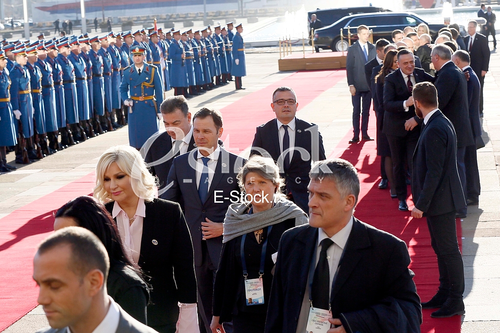 Vladimir Putin in Belgrade