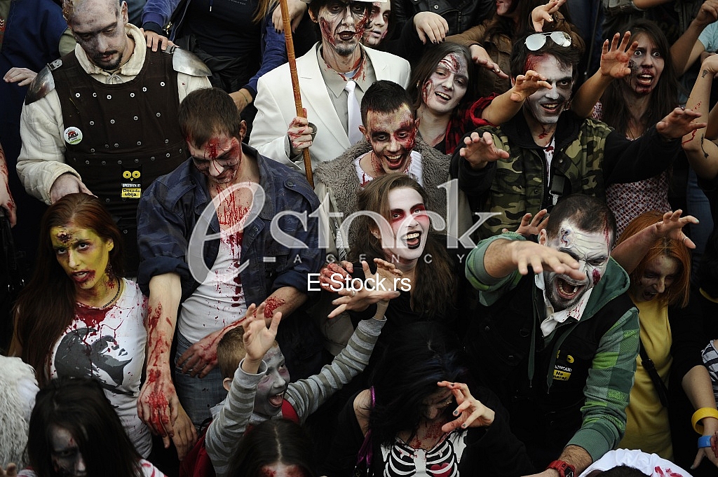 Zombie Day of walking dead