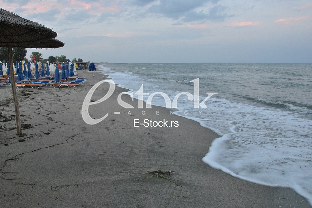 The beaches on the Montenegrin coast