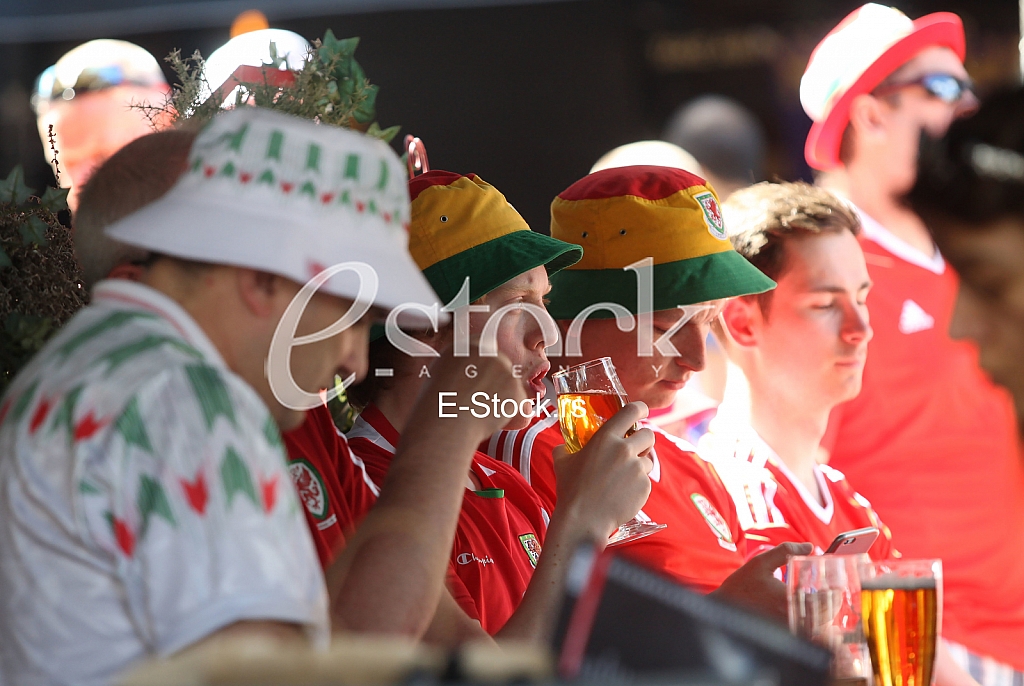 Navijaci Velsa. Navijaci Velsa.