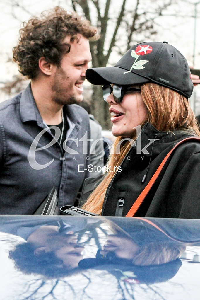 Severina and Igor Kojic at the hearing in UKP
 

