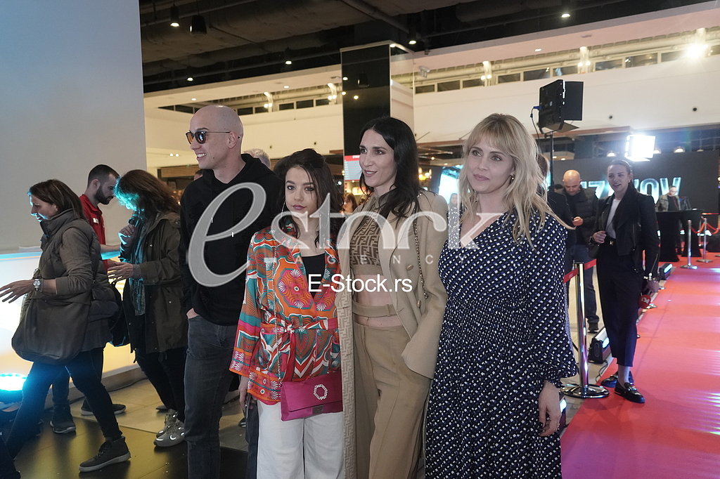 Milos Petrovic Trojpec, Anita Ognjanovic, Jelisaveta Orasanin i Tamara Krcunovic