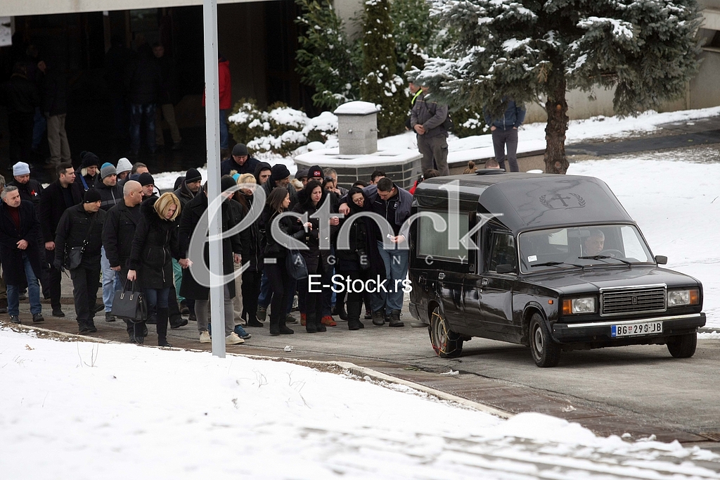 Sahrana mama Kristijan Golubovic