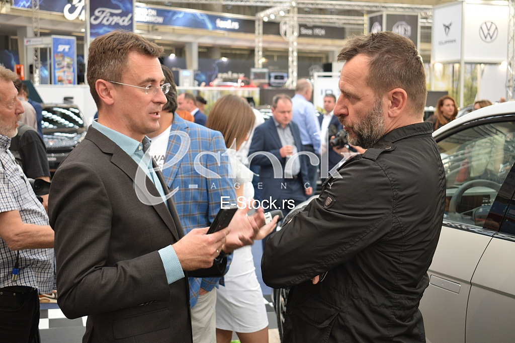 Mladen Alvirovic i Nenad Jezdic, Press day Sajma automobila i Sajma motocikala