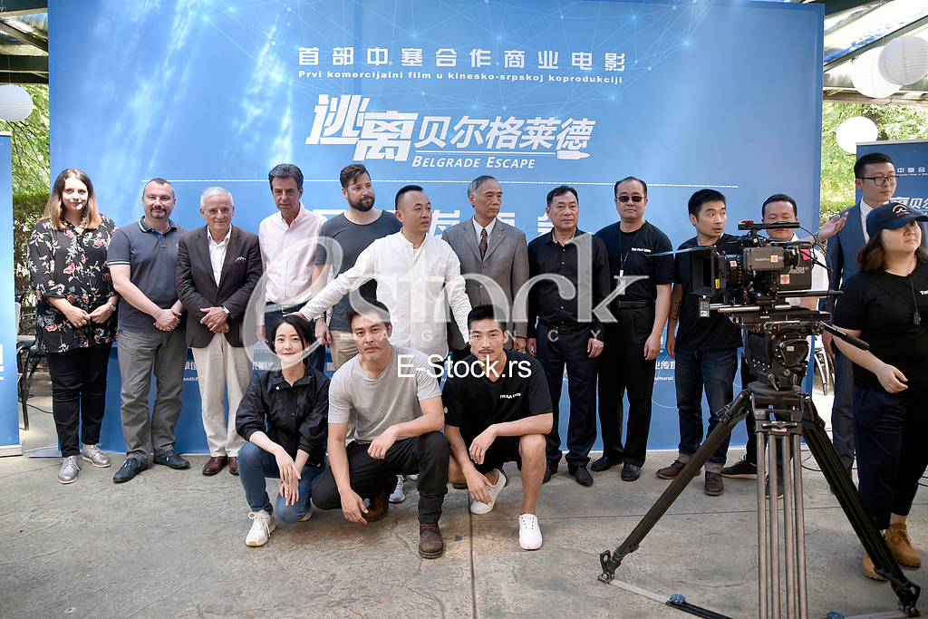 The first commercial film in the Chinese-Serbian production, Belgrade Escape