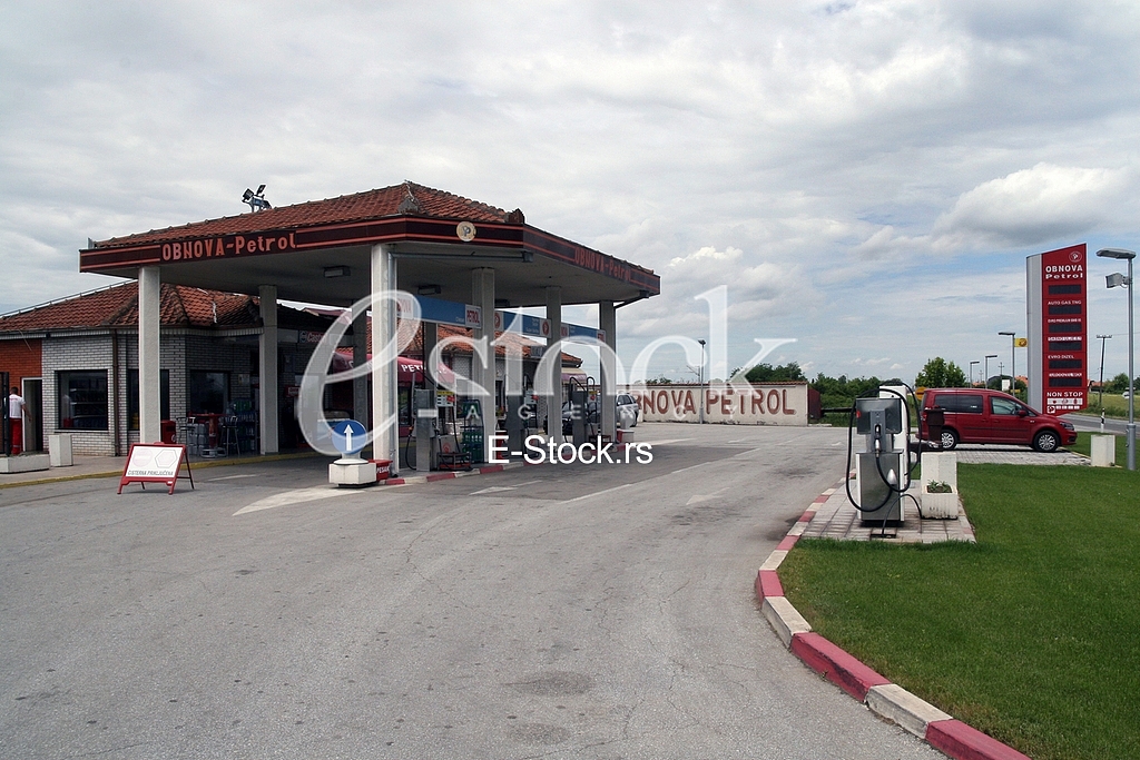 Gas station in Smederevo, Saraoci Gas station in Smederevo, Saraoci