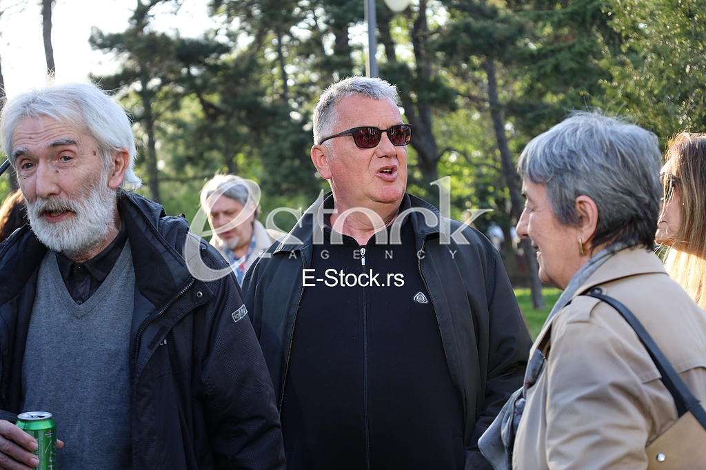 Momcilo Moma Rajin, Zoran Kostic Cane i Goranka Matic