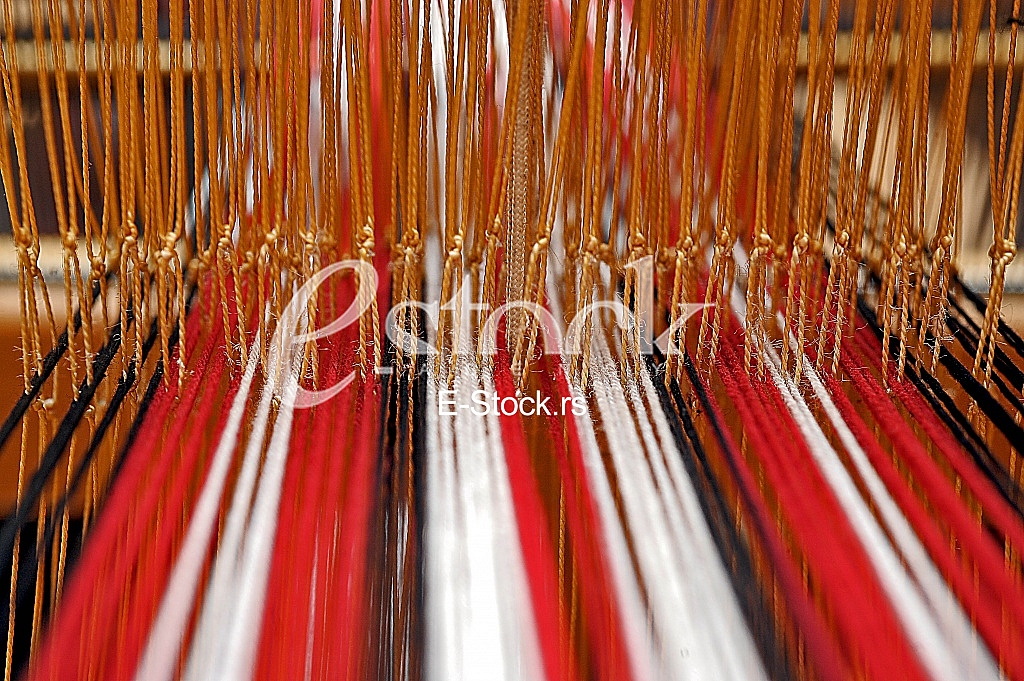 Part of loom Part of loom