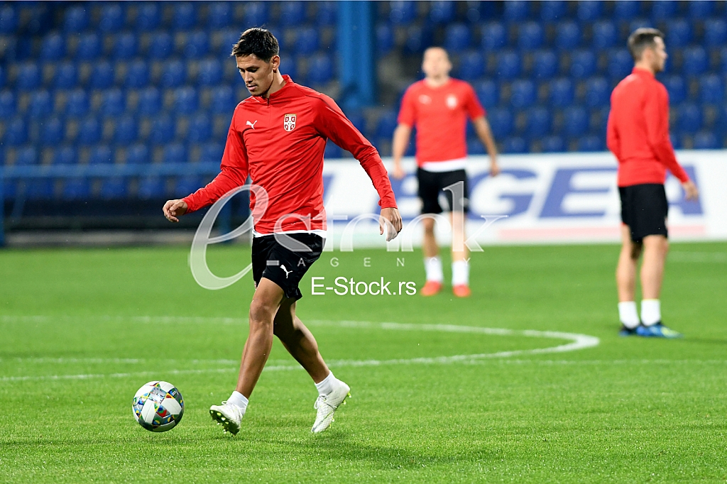 Training of the Serbian national team